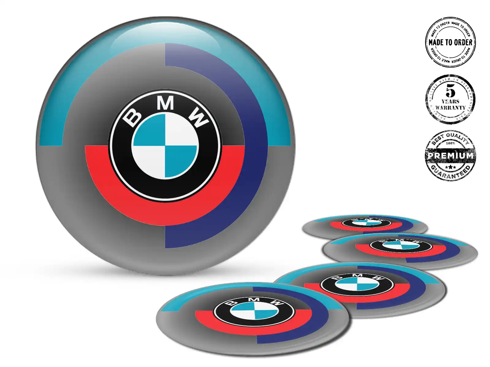 BMW Emblème Bombé Édition Haute Qualité Prisme